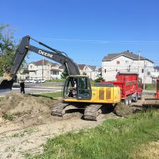 Agrandissement de stationnement dans Lanaudière - Labelle Mini-Excavation à Assomption