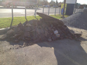 Cassage de beton et de roc - Labelle Mini Excavation (Excavation Lanaudière)