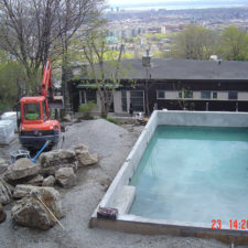 Piscine de béton Laval - Labelle Mini Excavation (Excavation Lanaudière)