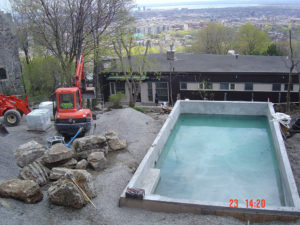 Piscine de béton Laval - Labelle Mini Excavation (Excavation Lanaudière)